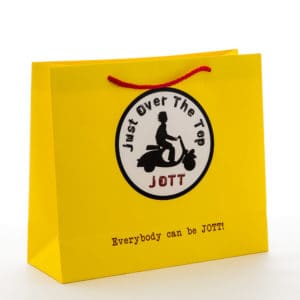 un sac papier de luxe personnalisable pour JOTT